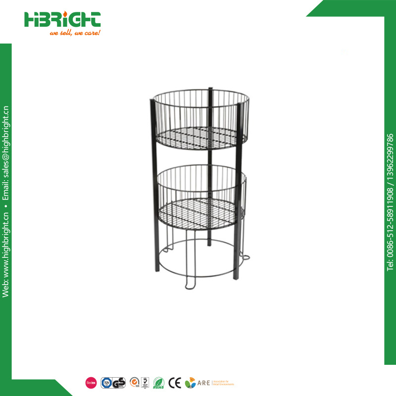 Zinc Plating Wire Collapsible Dump Bin