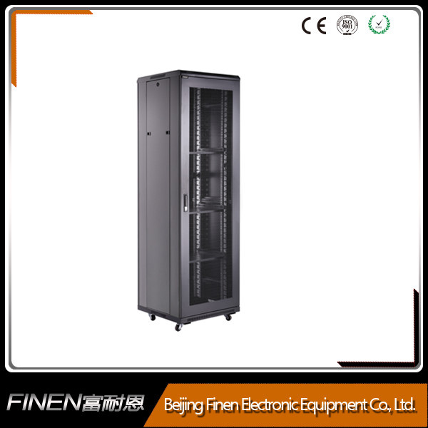 18u, 22u, 32u, 37u, 42u Server Rack Networks Cabinet with Single Mesh Door