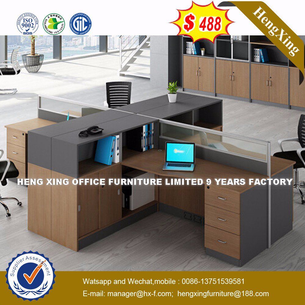 Italy Design Speaking Antique Office Partition (HX-8N2621)