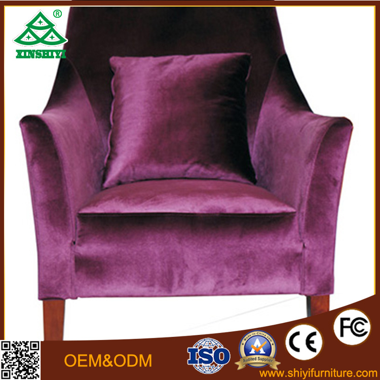 Living Room French Wooden Single Sofa