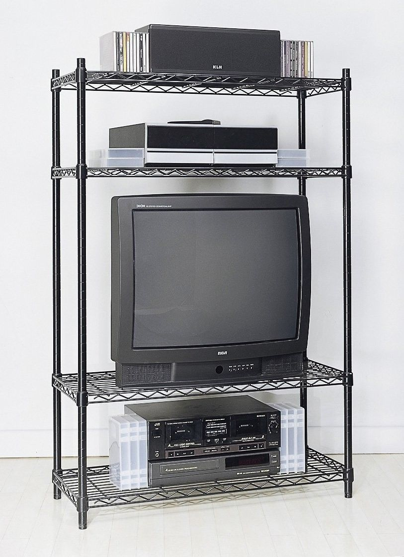 4 Layers Adjustable Shelving Unit