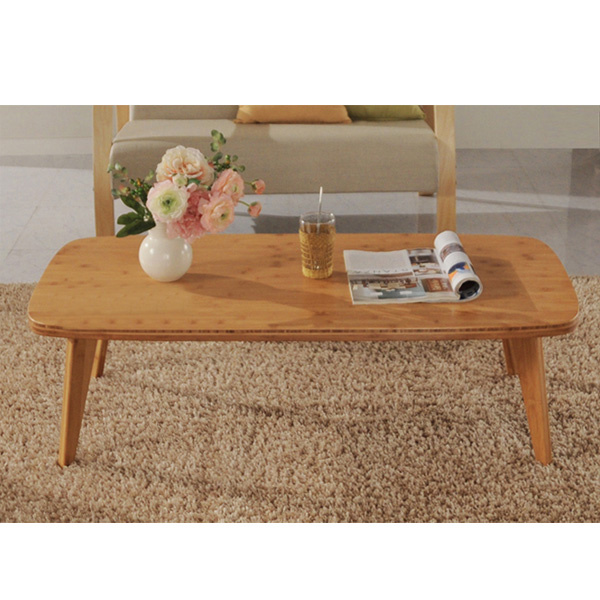 Furniture Natural Bamboo Rectangle Tea Coffee Table