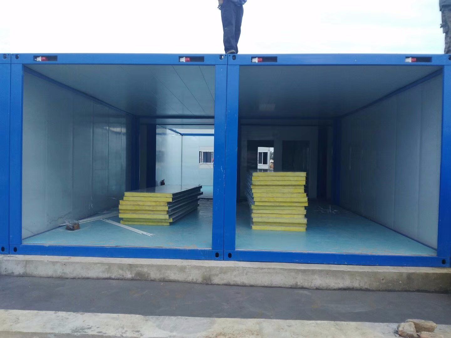 Flat Pack Quick Construction Prefabricated Container House