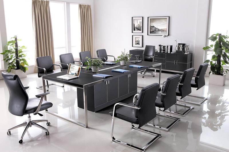 Simple Design Popular PVC/MDF Conference Table (E1)