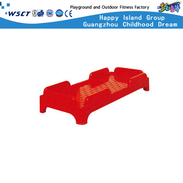 High Quality Kids Plastic Bed Kindergarten Furniture Hc-2103