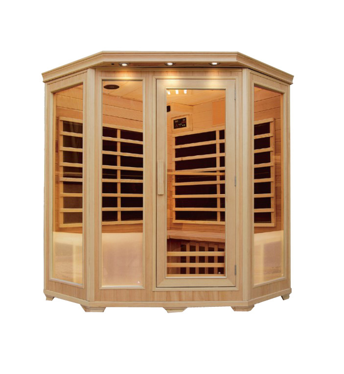 Corner Saunas Carbon Heater Infrared Sauna Room Sauna Room