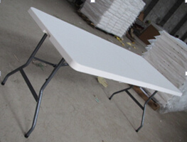 Hot Selling HDPE Plastic Folding Table
