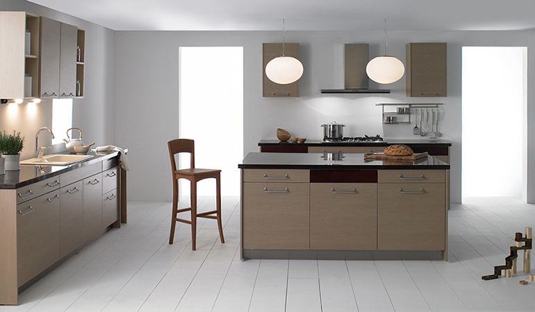 Melamine Cabinet for Kitchen Cabinet (zg-030)