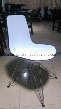 New Fashion Electroplating Metal Sealing Side Frame Was Leisure Restaurant Dining Chair Plastic Chair (M-X3667)