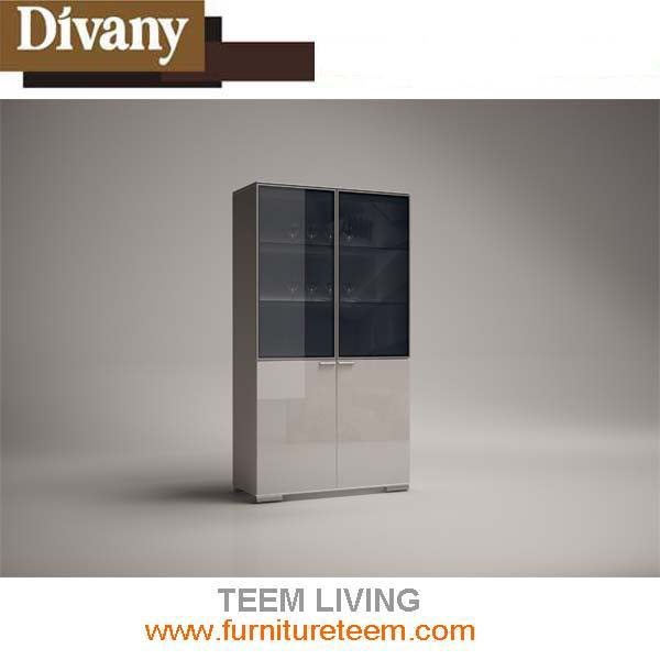 New Design LED Light Wine Cabinet