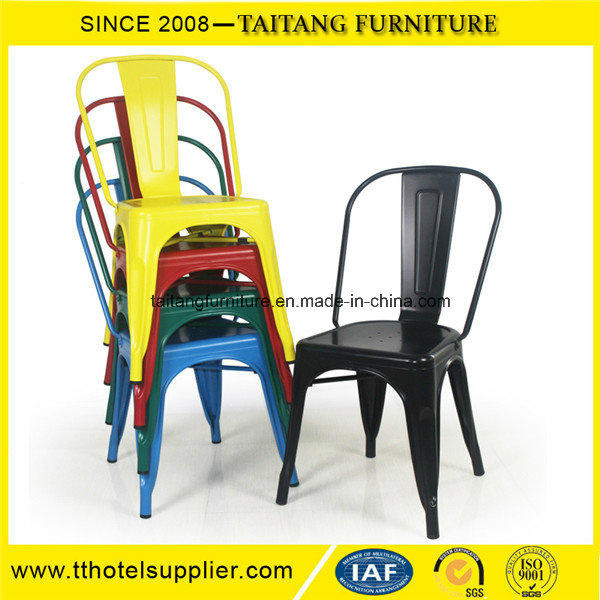 Cafe French Bistro Metal Chairs for Commercial Use