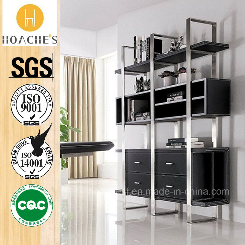Modern Design Fashionable Bookrack with Drawer (G04)