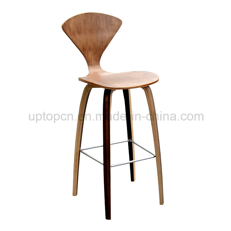 Laminate Plywood Norman Cherner Replica Bar Stool (SP-BC462)