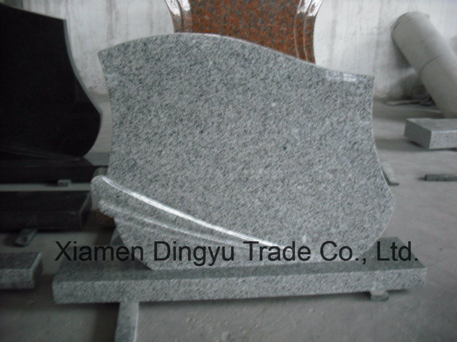 Cheap Grey G603 Granite Tombstone