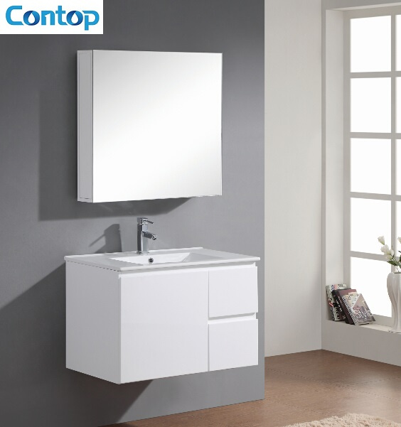 Australian Style Wall Hung MDF Wood Bathroom Cabinet