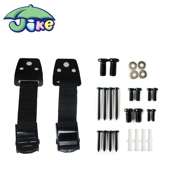 Safety Baby Metal Furniture / TV Straps Black