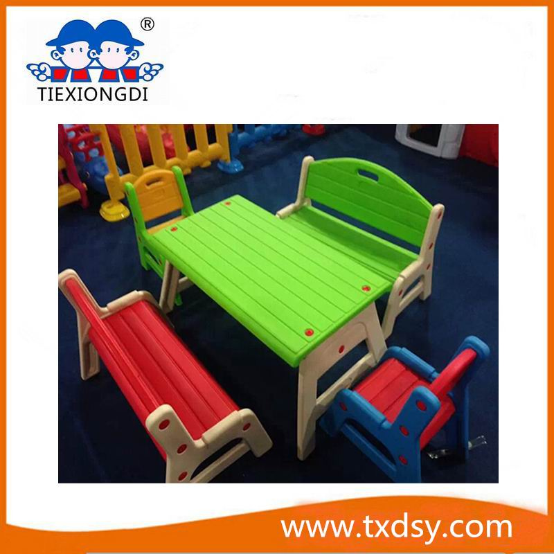 China Wholesale Kindergarten Garden Plastic Table