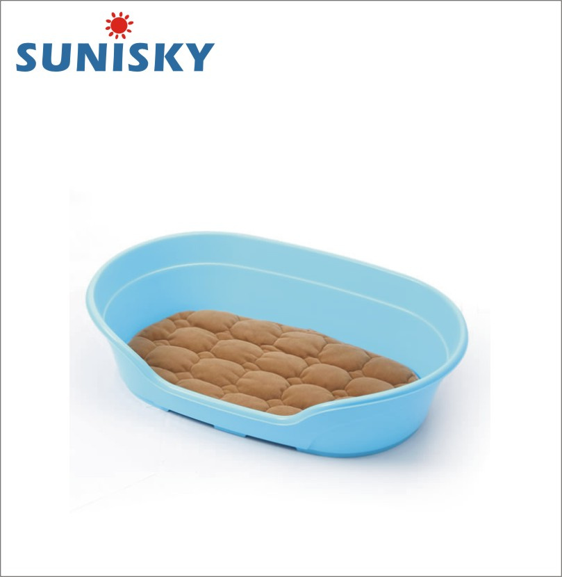 Plastic Hot Sale Pet Bed with Mat