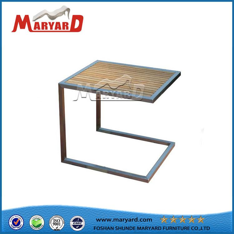 New Design Teak Wood Top Coffee Shop Chair