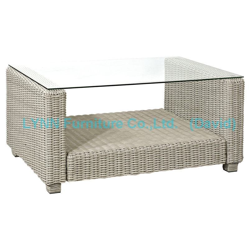 Rattan Coffee Table for Garden Sofa Set
