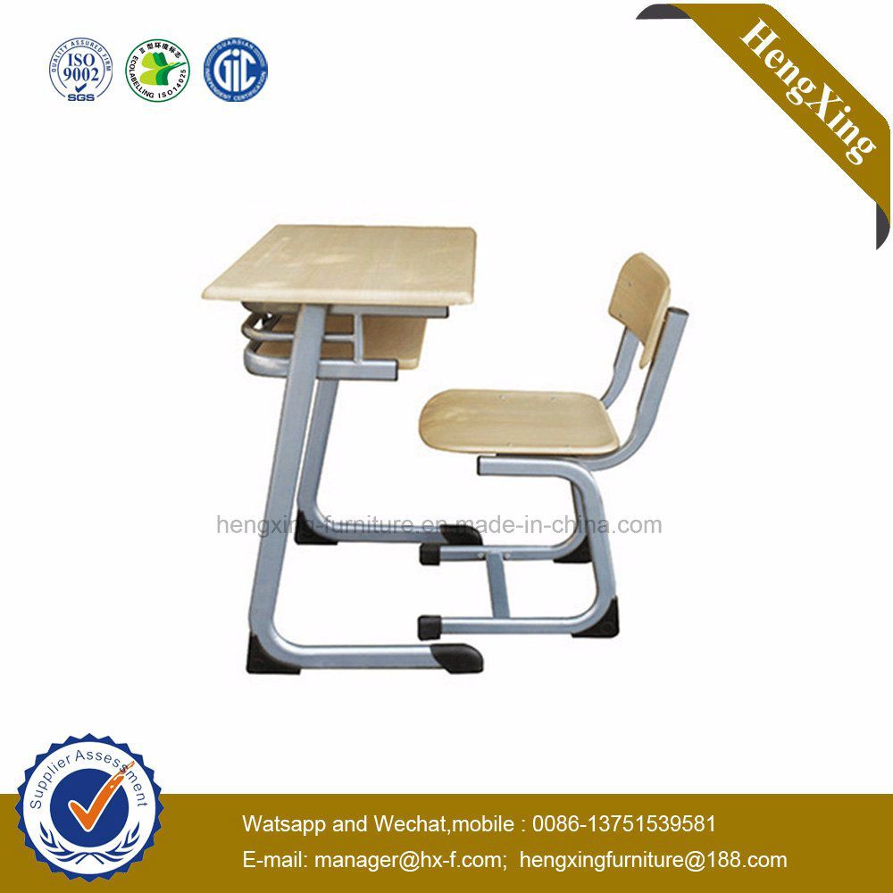 Double Student Desks and Chair for School Furniture (HX-5CH237)