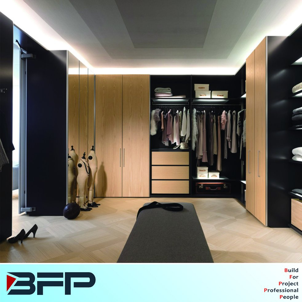 Best Quality Wooden Bedroom Wardrobe Cabinets with Drawers