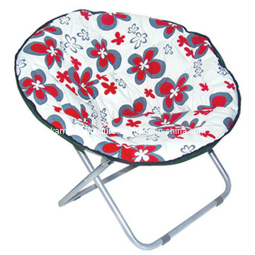 Folding Printing Moon & Sun Chair (KM4354)
