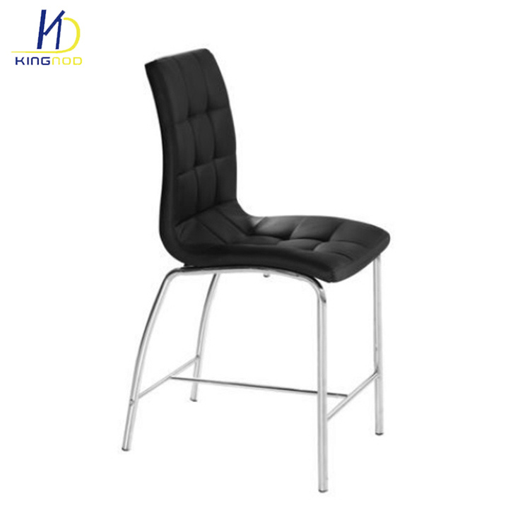 Modern Leather Commercial Bar Stools Swivel Pub Chair