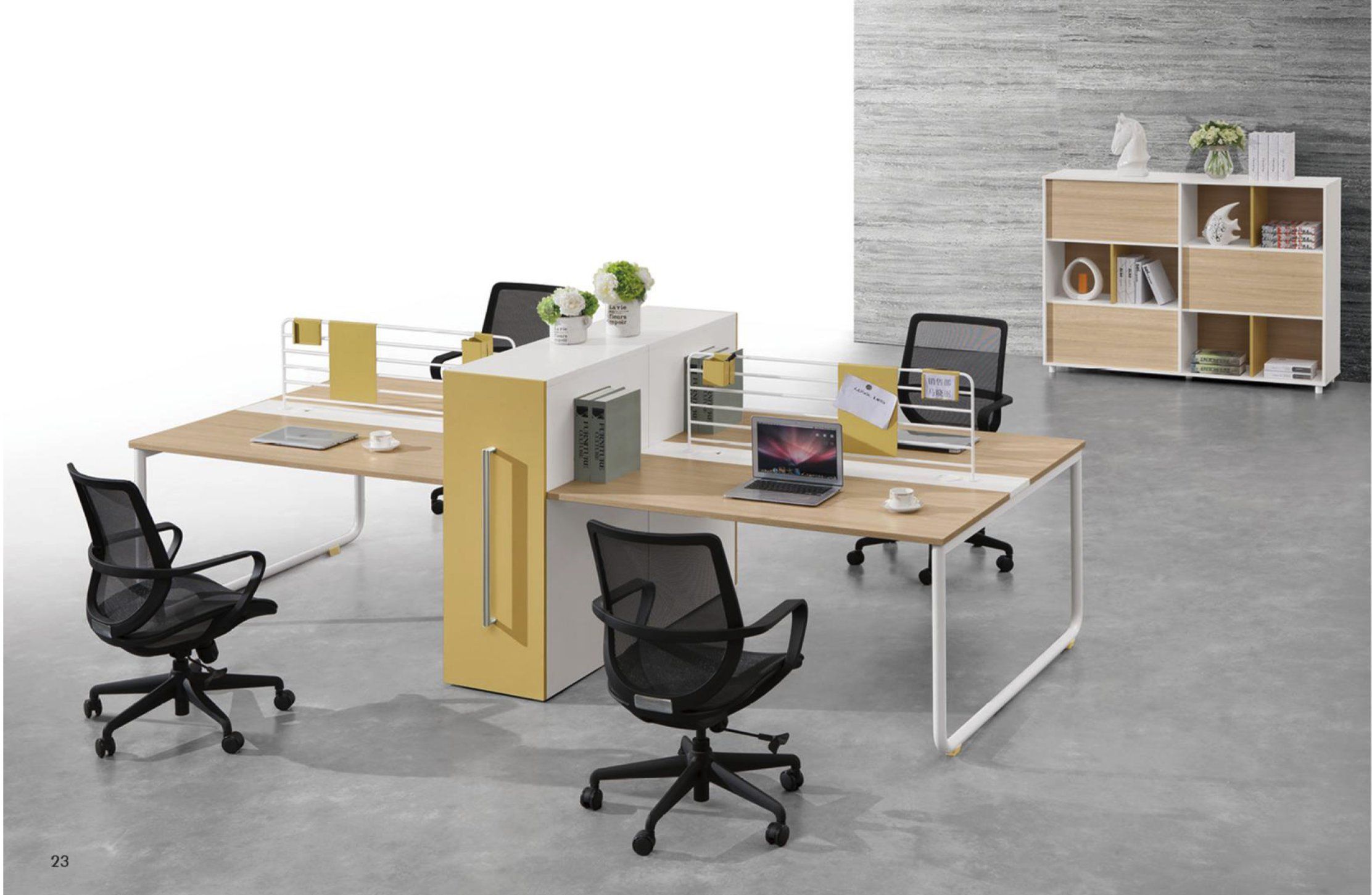 Partition Workstation Melamine Office Desk