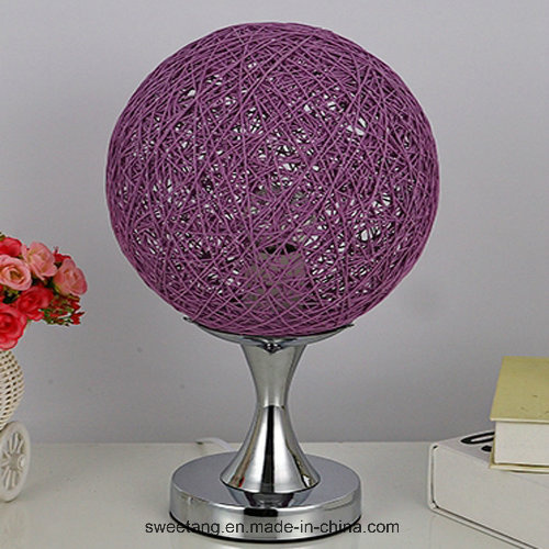 Modern Simple Design Rattan Decorative Table Lamp for Bedroom