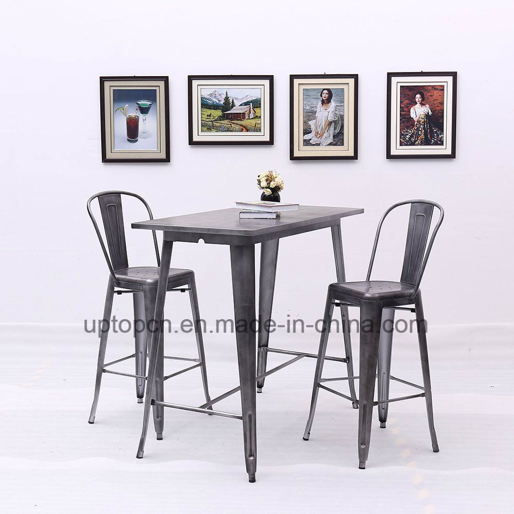 Chinese Factory Durable Metal Reataurant Bar Table (SP-BT710)