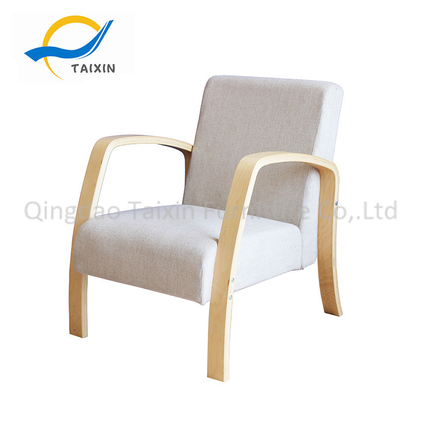 Modern Living Room Furniture Fabric Single Sofa
