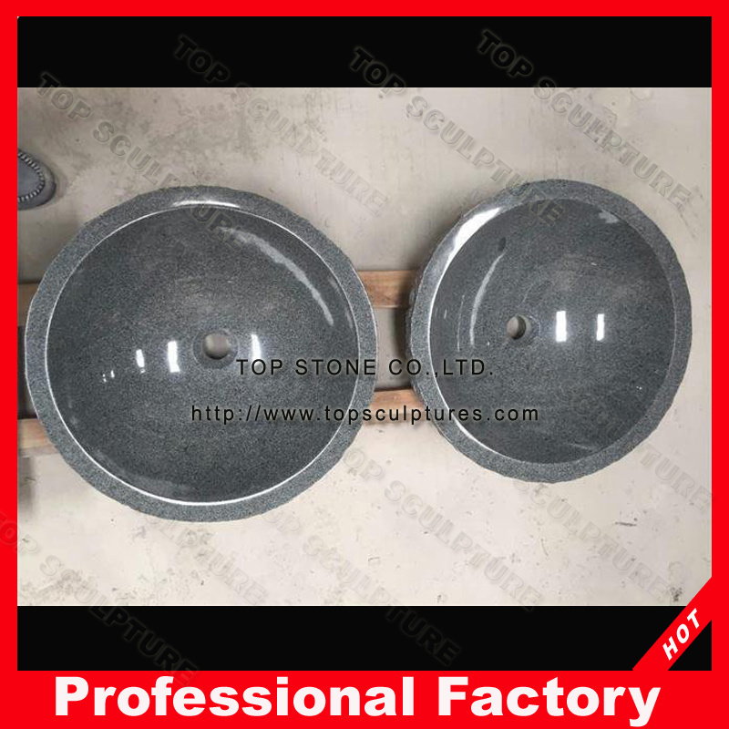 Factory Directly Natural Granite Marble Stone Sink for Bathroom