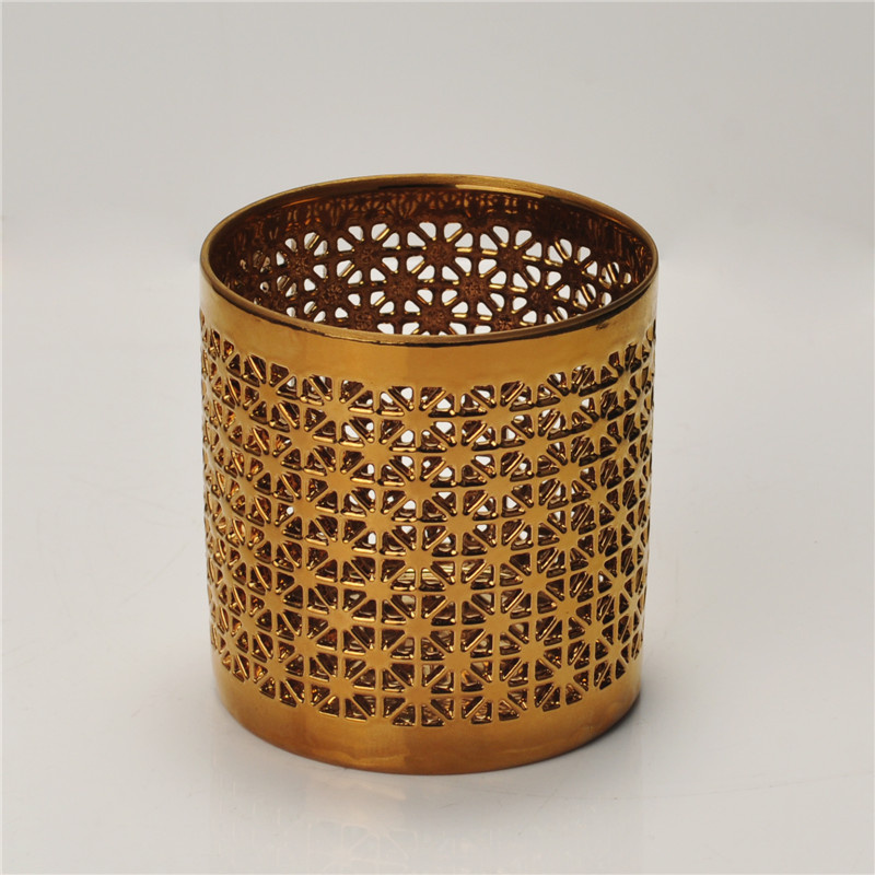 Home Decor Ceramic Candle Jars Ceramic Candle Holders