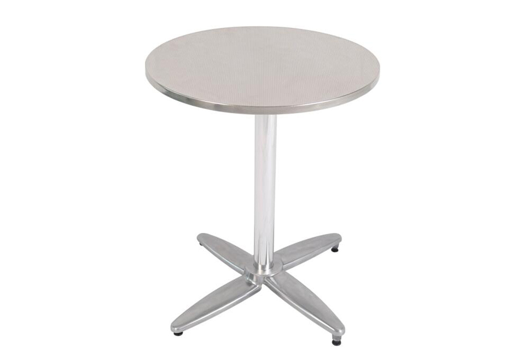 Commercial Furniture Outdoor Metal Stainless Steel Dining Table (SST-03)
