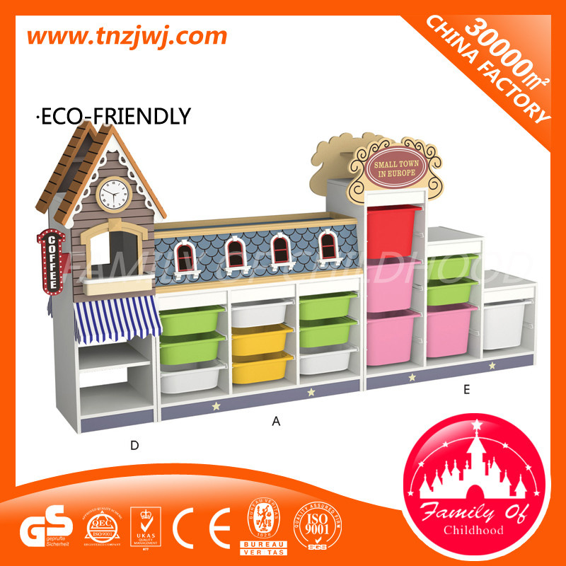 Children 3-Level Storage Cabinet School Cabinet