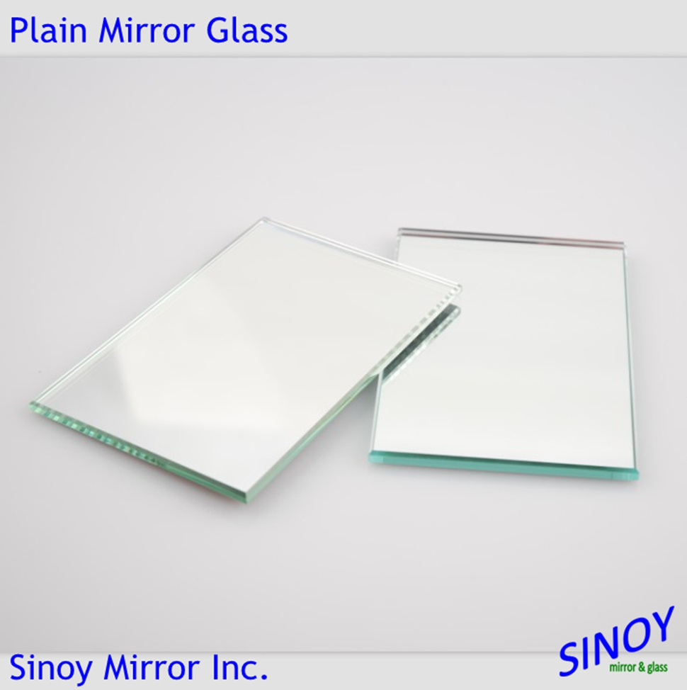 Qingdao Clear Silver Mirror Glass with Beveling