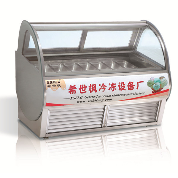 Guangzhou Factory Ice Cream Display Showcase B7