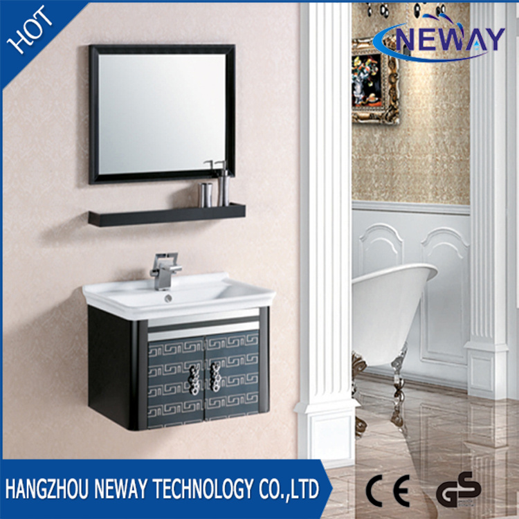 Small Corner Steel Waterproof Bathroom Vanity Units