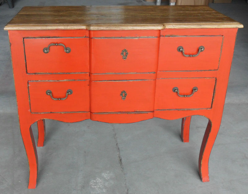 Antique Chinese Reproduction Wooden Drawer Cabinet Lwb615-2