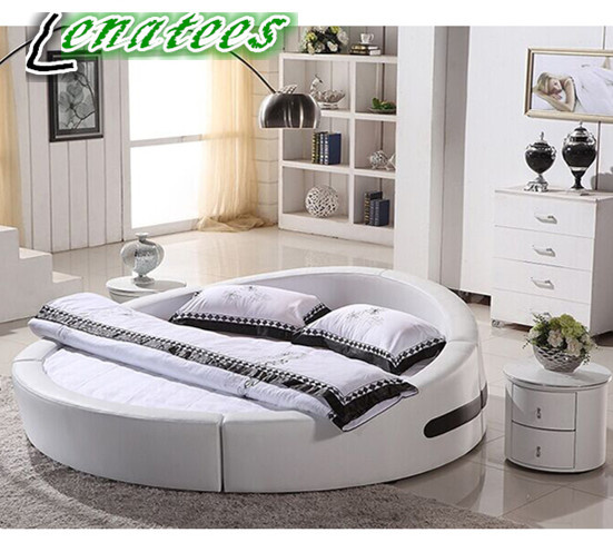Cy004 Round Platform Bed for Bedroom