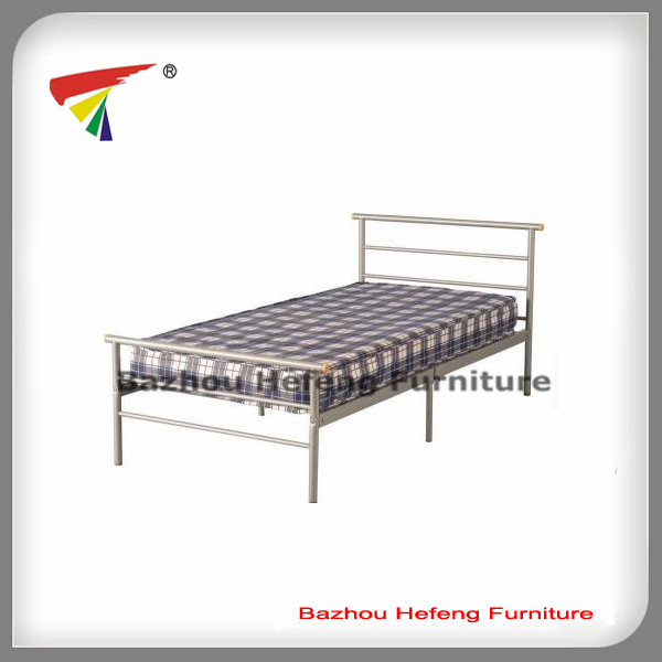 Cheap Metal Single Bed for Bedroom (HF088)