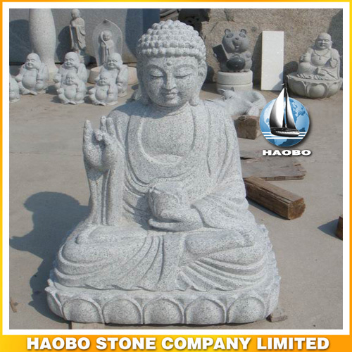 Granite Buhhda Sculpture Hand Crafted