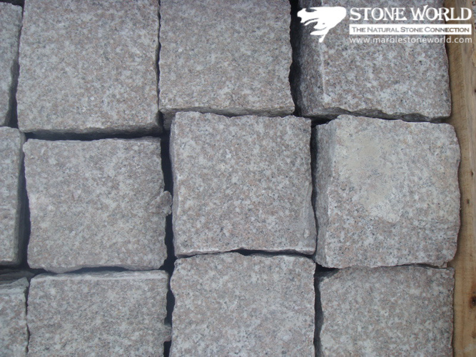 Natural Split Granite Garden Cobble Paving Stone for Flooring