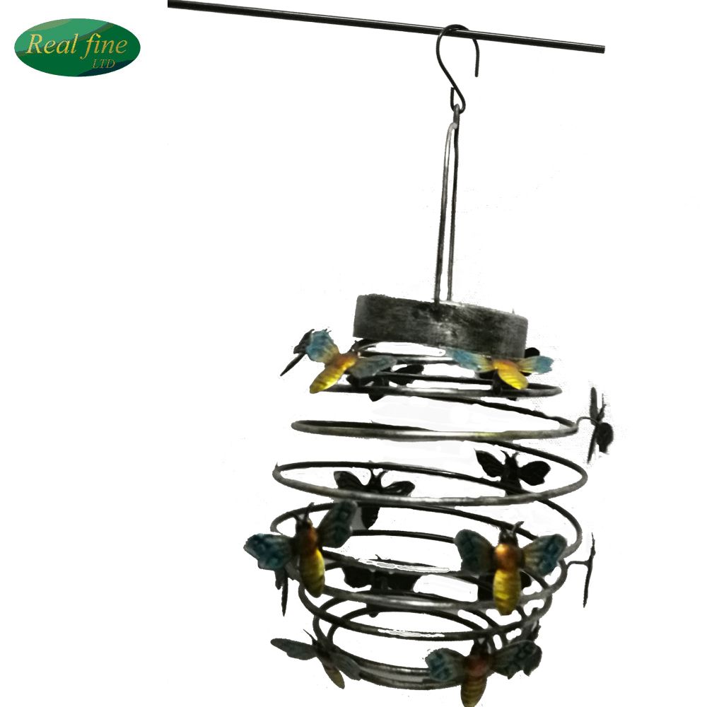 Lamp Shape Hanging Decoration Butterfly Cage Crafts