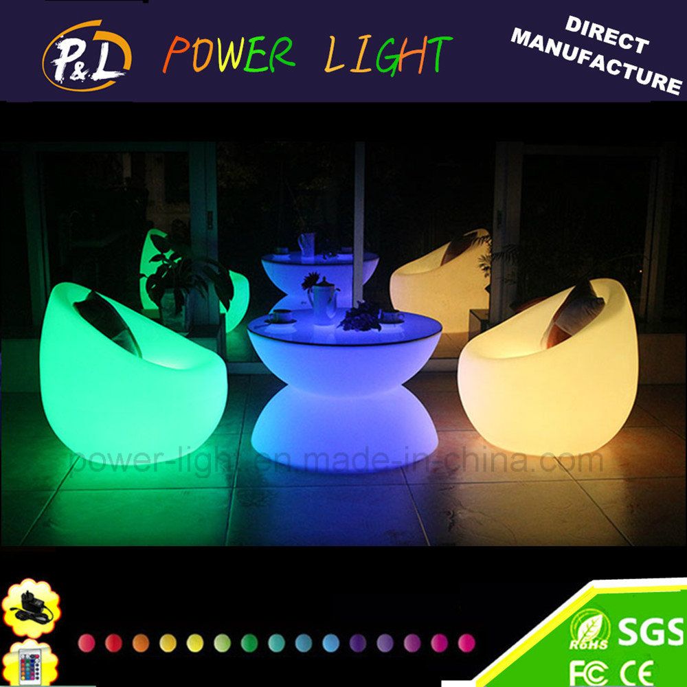 Lighted LED Outdoor Sofa Furniture for Garden