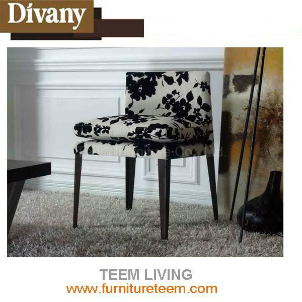 Best Popular Modern Comfortable Fabric Wooden Dining Chair