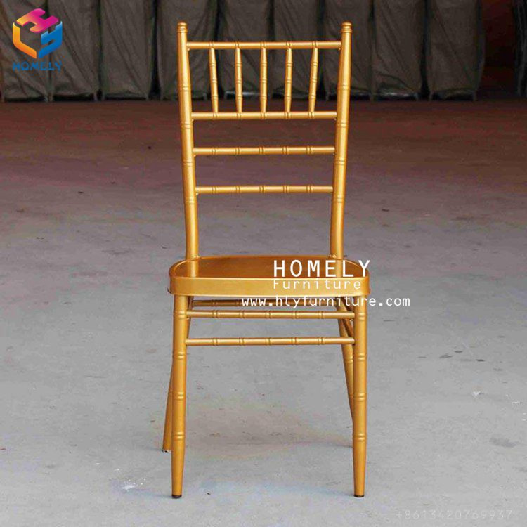 Wedding Leisure Wholesale Gold Iron Metal Tiffany Chair