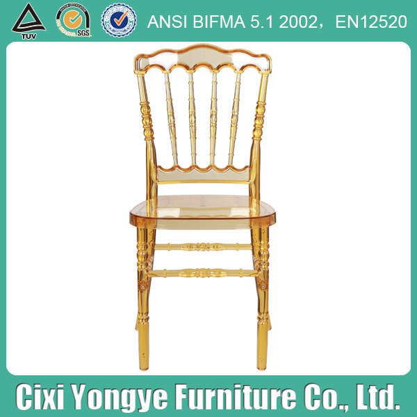 High Quility Plastic Napoleon Chair with Soft Cushion