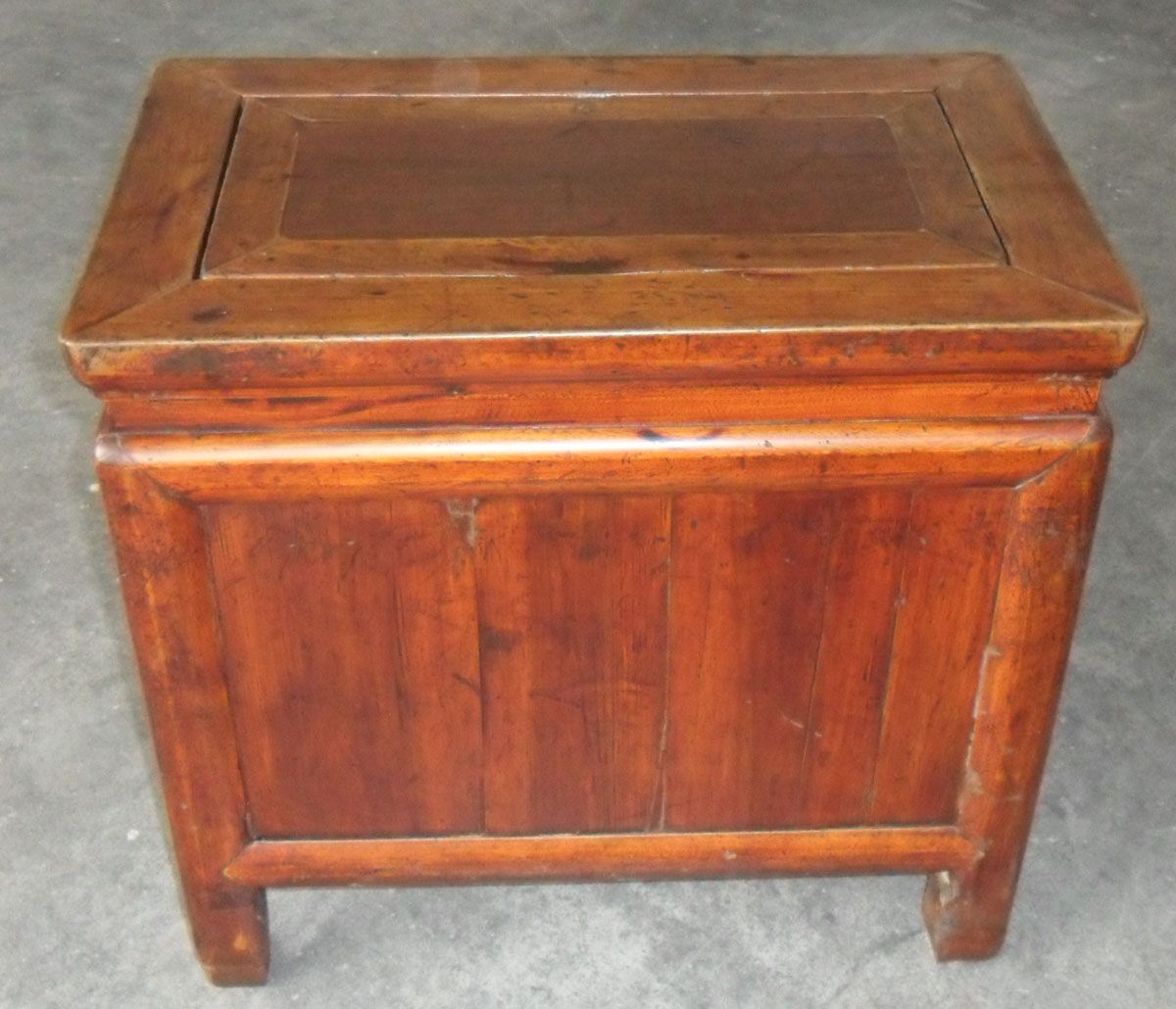 Antique Old Wooden Trunk Lwb787